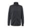 Veste fonctionnelle anthracite avec fermeture éclair.