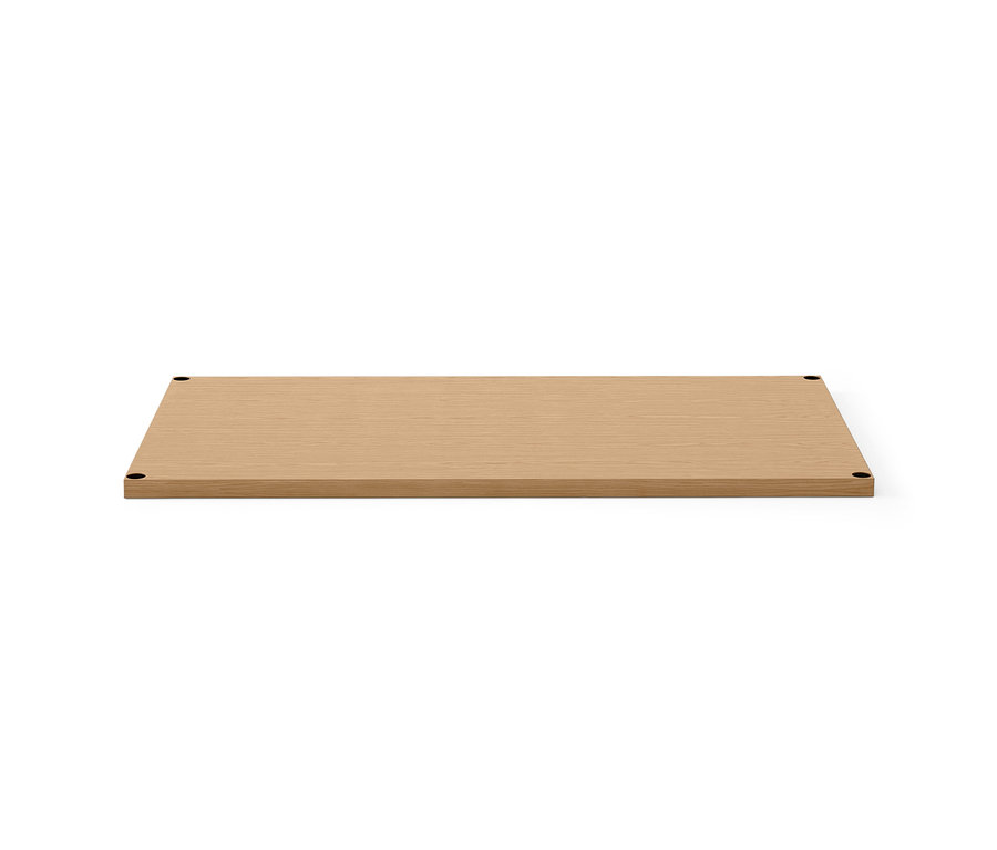 Panneau de couverture «
CN3
» avec placage de bois véritable, chêne clair, largeur 77
cm.
