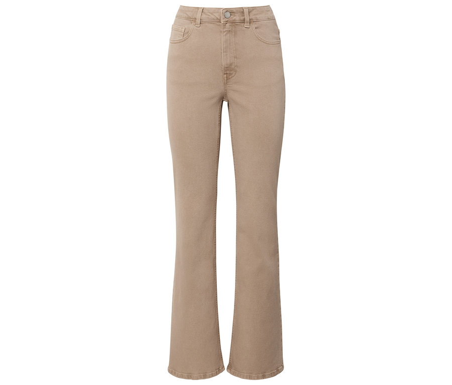 Jean bootcut beige – Fit « Lou »