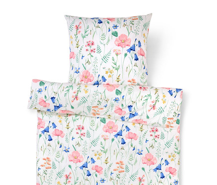 Parure de lit en percale, taille normale