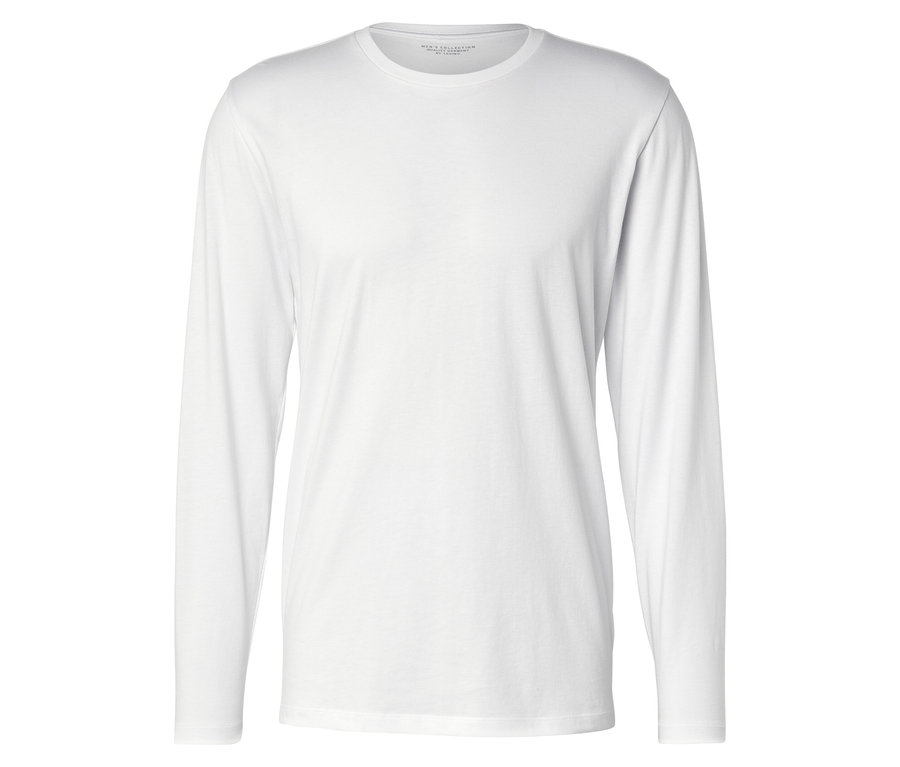 T-shirt blanc à manches longues