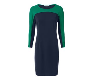 Bleu foncé avec insert vert