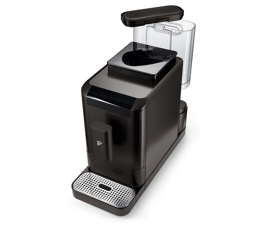 Détail de la machine à café entièrement automatique « Esperto2 Caffè », Granite Black.