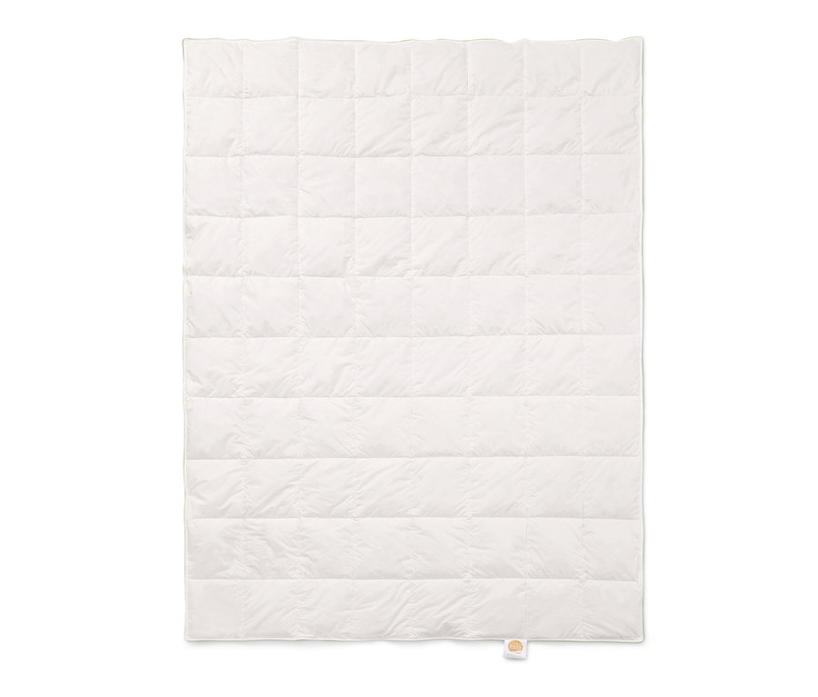 Édredon d’été irisette® greenline blanc.