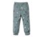 Pantalon à enfiler pour enfant – Fit « Ella », poule - Bleu pigeon avec imprimé intégral poules