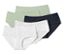 5 culottes, vert - vert