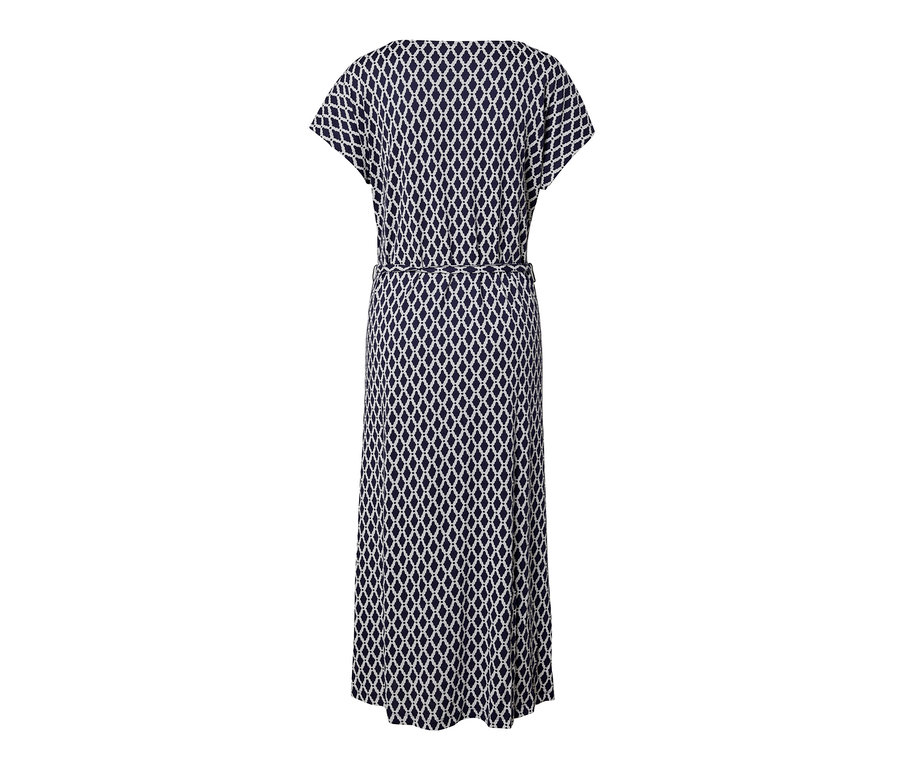 Vue d'ensemble de la robe en jersey imprimée.