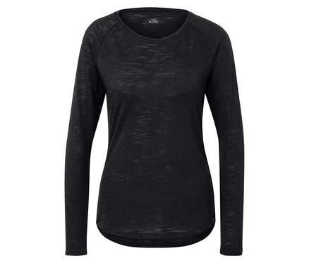 Chemise fonctionnelle outdoor noire.