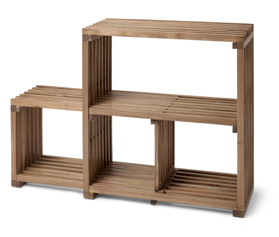 Étagère extensible « FLEKSIBEL » à trois niveaux.