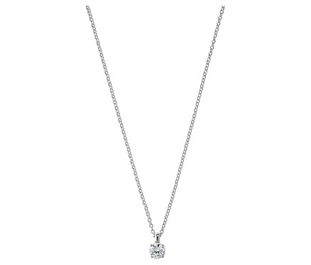 Chaîne en argent 925 « Solitaire »