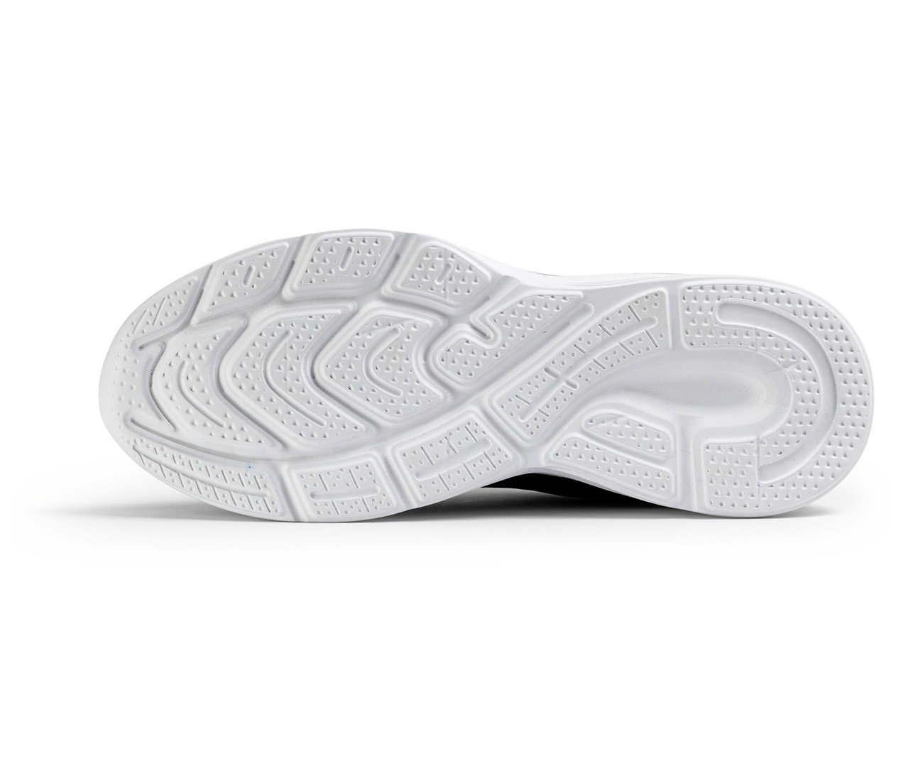 Semelle blanche d'une sneaker FILA Specctris pour homme avec un motif texturé.