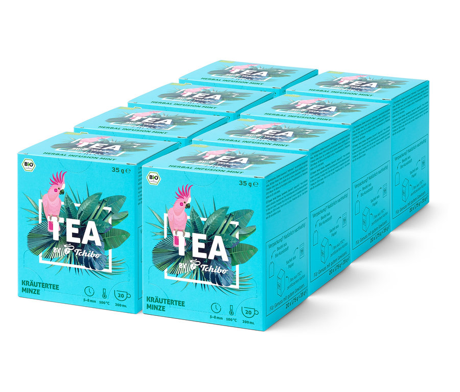 BIO TEA by Tchibo Menthe - 8 x 20