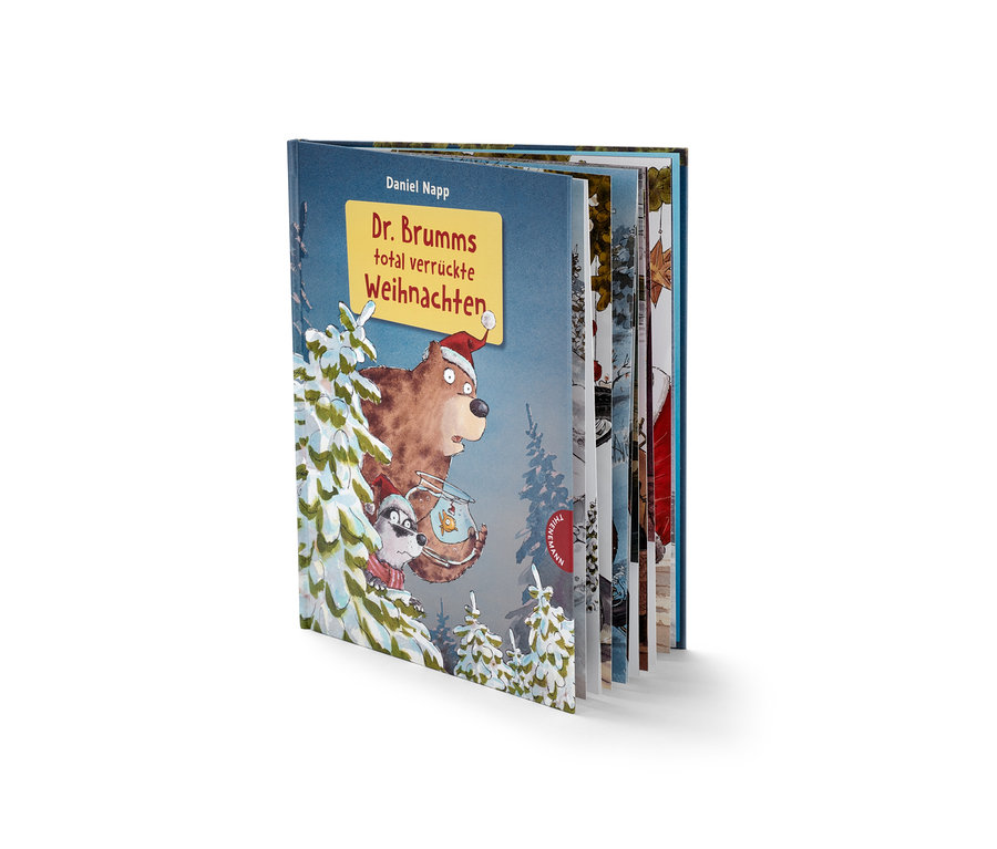 Livre illustré « Dr. Brumms total verrückte Weihnachten ».