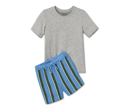 Pyjashort gris.