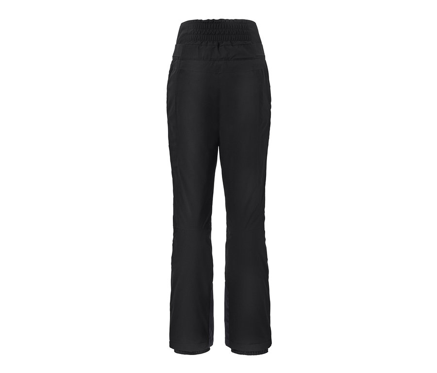 Pantalon de ski taille haute noir.