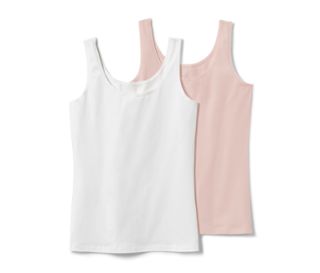1x rose, 1x blanc