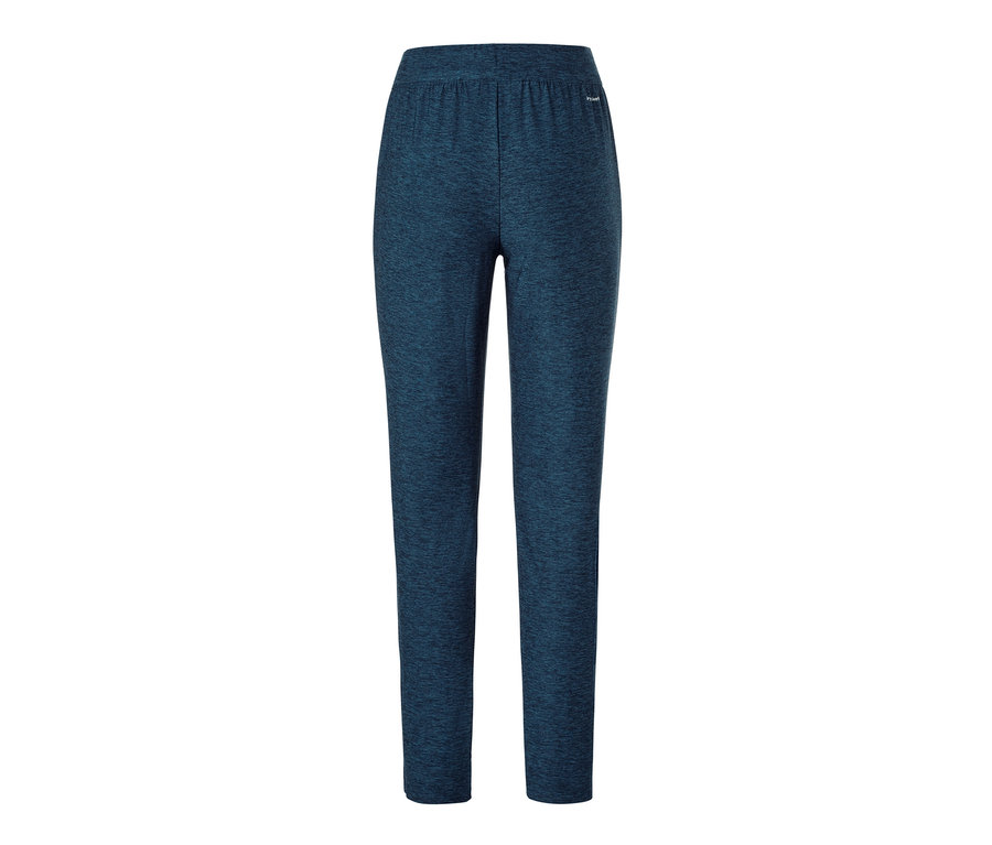 Pantalon de sport bleu.