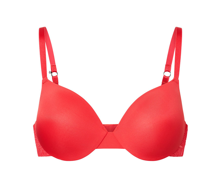 Soutien-gorge invisible rouge.