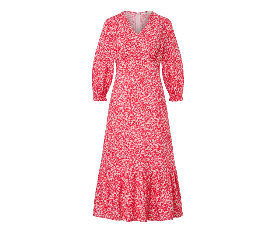 Vue d'ensemble d'une maxi-robe avec imprimé.