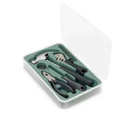 Boîte à outils ouverte.