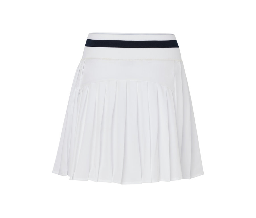 Jupe de sport blanche.