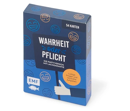 Un paquet de jeu de cartes intitulé "Vérité ou Conséquence".