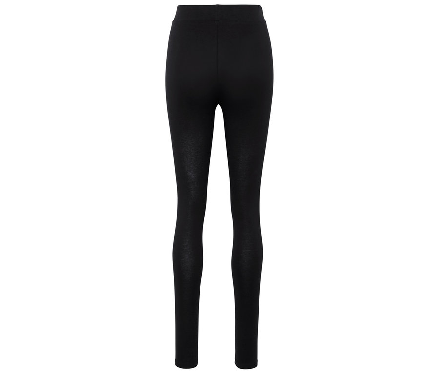 Leggings noires vues de derrière.