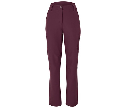 Pantalon Cargo Softshell, bordeaux