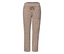 Pantalon Street One Bonny beige avec taille élastique à cordon et poches avant.
