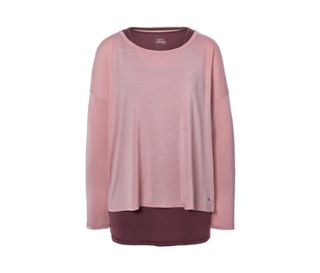 T-shirt rose poudré<br>Top prune
