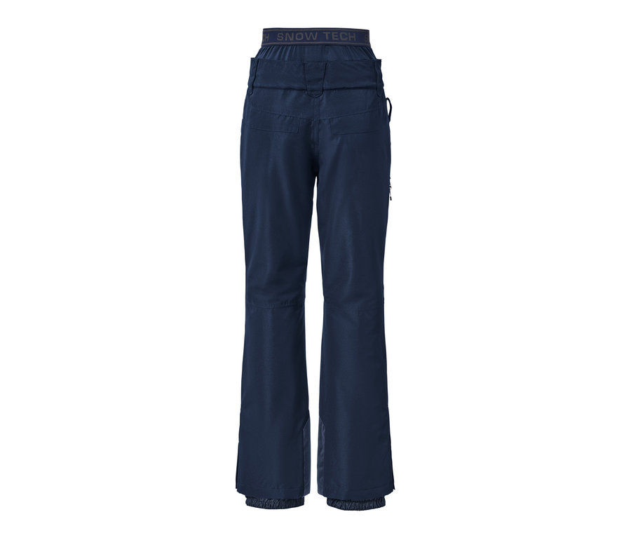 Pantalon de ski et de snowboard bleu.