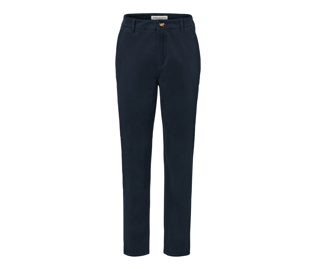 Pantalon chino bleu marine.