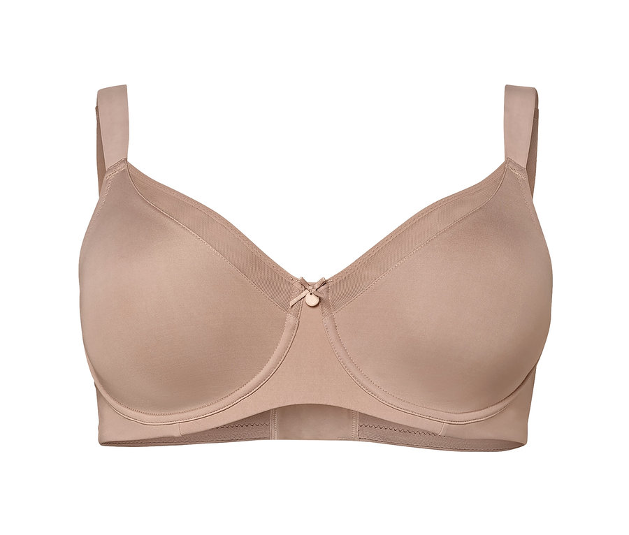 Soutien-gorge minimiseur beige.