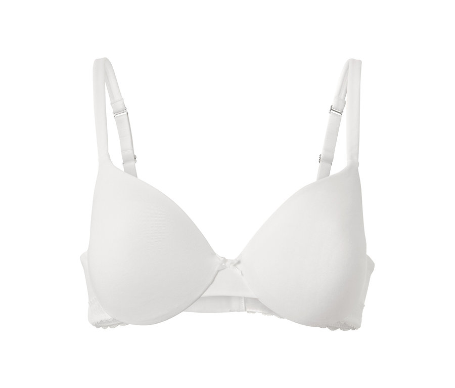 Soutien-gorge invisible blanc.