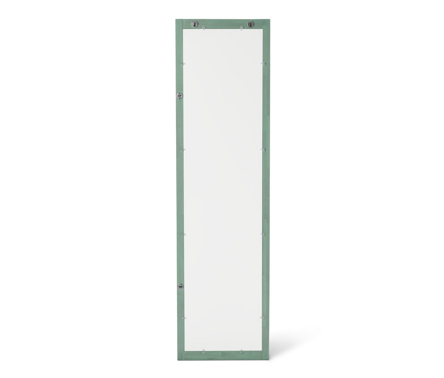 Miroir pleine longueur avec cadre, vert sauge