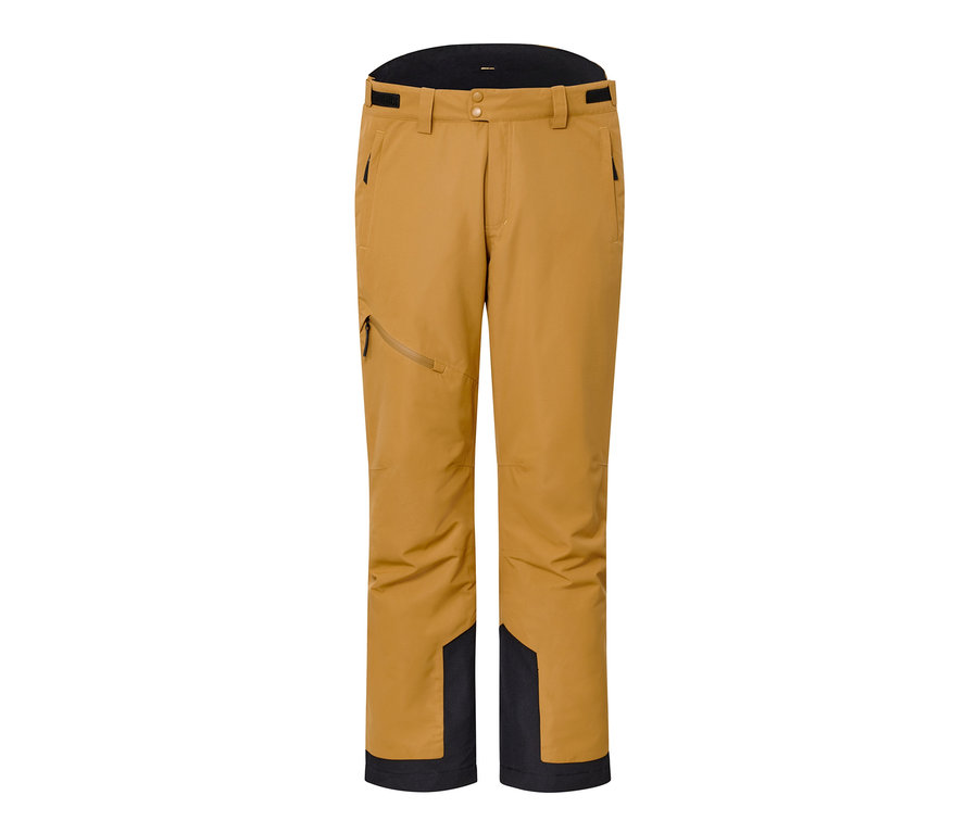 Un pantalon de ski camel.