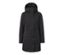 Manteau thermique noir pour femme.