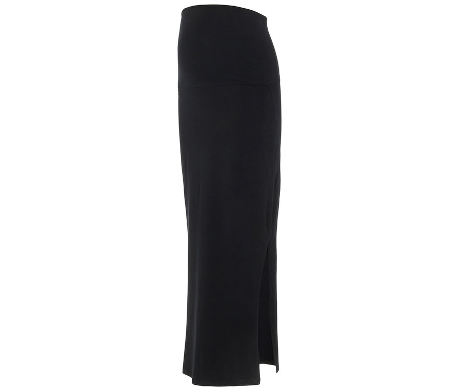 Jupe noire MAMALICIOUS MLEMMA TUBE MAXI SKIRT A. E. NOOS.