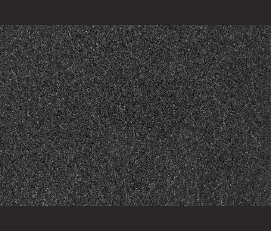 Texture gris foncé, feutrée, avec des fibres visibles.