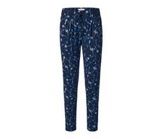 Bleu foncé à imprimé intégral