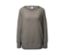 Sweat-shirt de yoga gris.