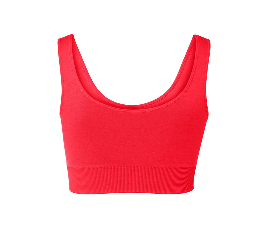 Brassière de sport Seamless rouge.