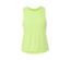 Un débardeur de sport vert citron.