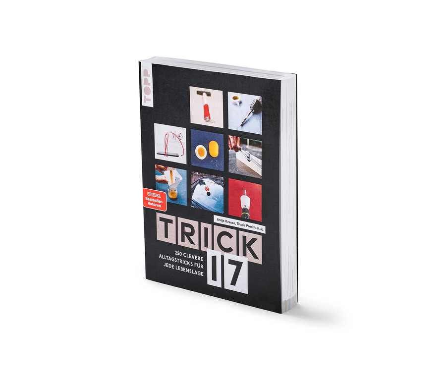 Livre « Trick 17 » sur fond blanc.