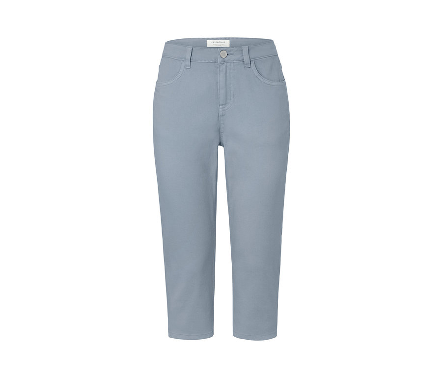 Denim Capri « Fit Mara » bleu clair.
