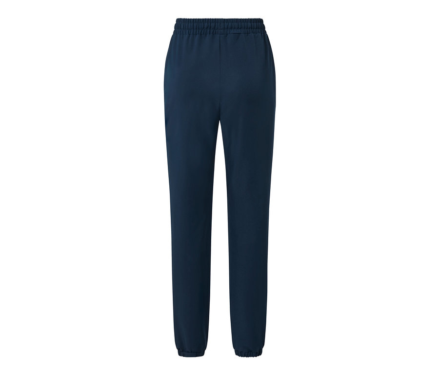 Un pantalon de jogging softshell bleu marine.