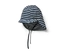 Bonnet d’été rayé pour enfant avec indice de protection UV 80.