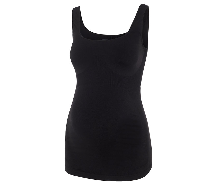 Débardeur noir MAMALICIOUS MLHEAL TANK TOP NOOS A.