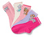 Cinq paires de chaussettes colorées avec des motifs de la Pat' Patrouille sont superposées.