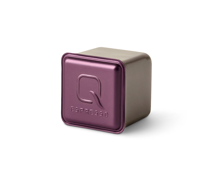 Une capsule de café Qbo Espresso ORO TOLIMA.